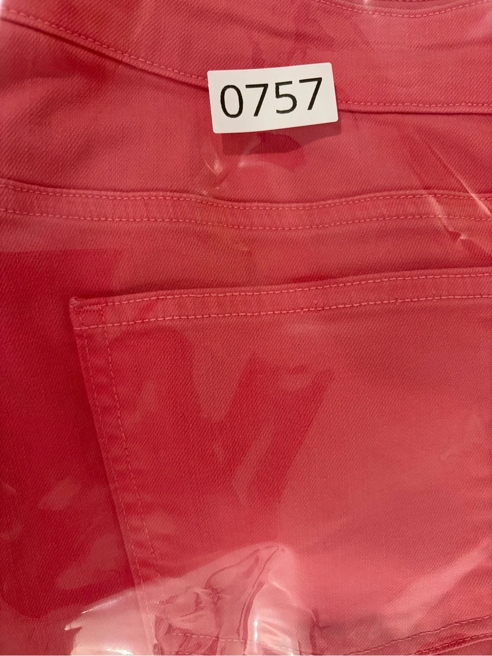 Eileen Fisher Coral-Pink Jeans (10) - Picture 9 of 9